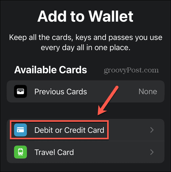 carduri de debit sau credit Apple Pay