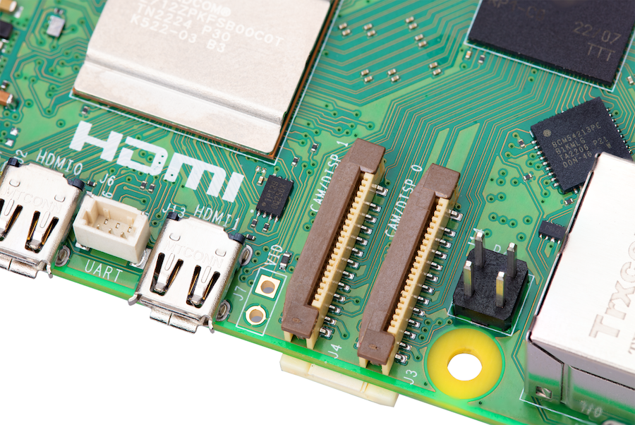 Raspberry Pi 5 porturi mini-HDMI