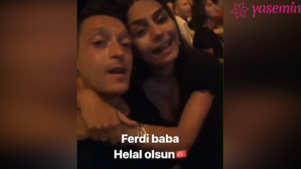 Piesa tatălui lui Ferdi de la Amine Gülșe și Mesut Özil!