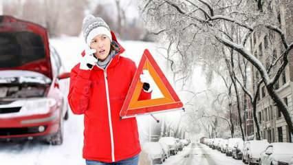 La ce ar trebui să fii atent pentru a nu rămâne pe drum iarna? Pentru a preveni blocarea vehiculelor pe drum...