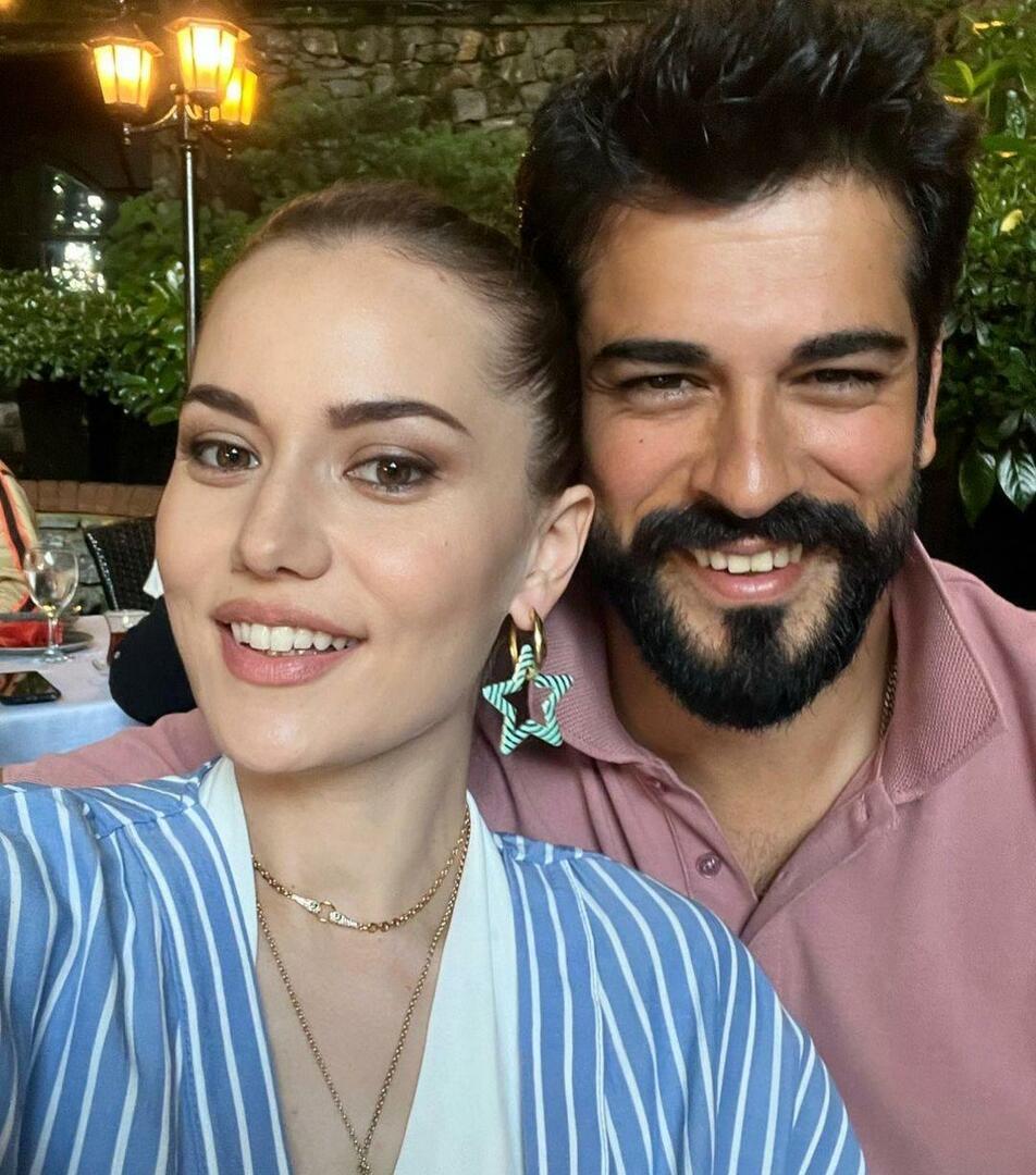 Burak Özçivit și Fahriye Evcen