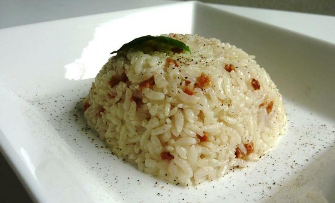 Cum să faci cel mai ușor pilaf de orez cu unt? Rețetă de orez cu unt care miroase a delicios