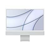 2021 Apple iMac (24-inch, cip Apple M1 cu procesor cu 8 nuclee și GPU cu 7 nuclee, 8 GB RAM, 256 GB) - Argintiu