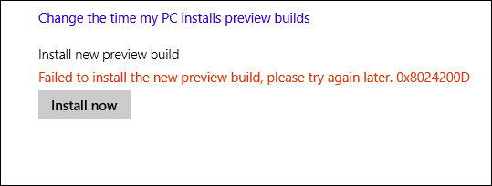 Windows 10 Creează mesajul de eroare