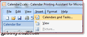 Tipărirea overlain calendare Outlook