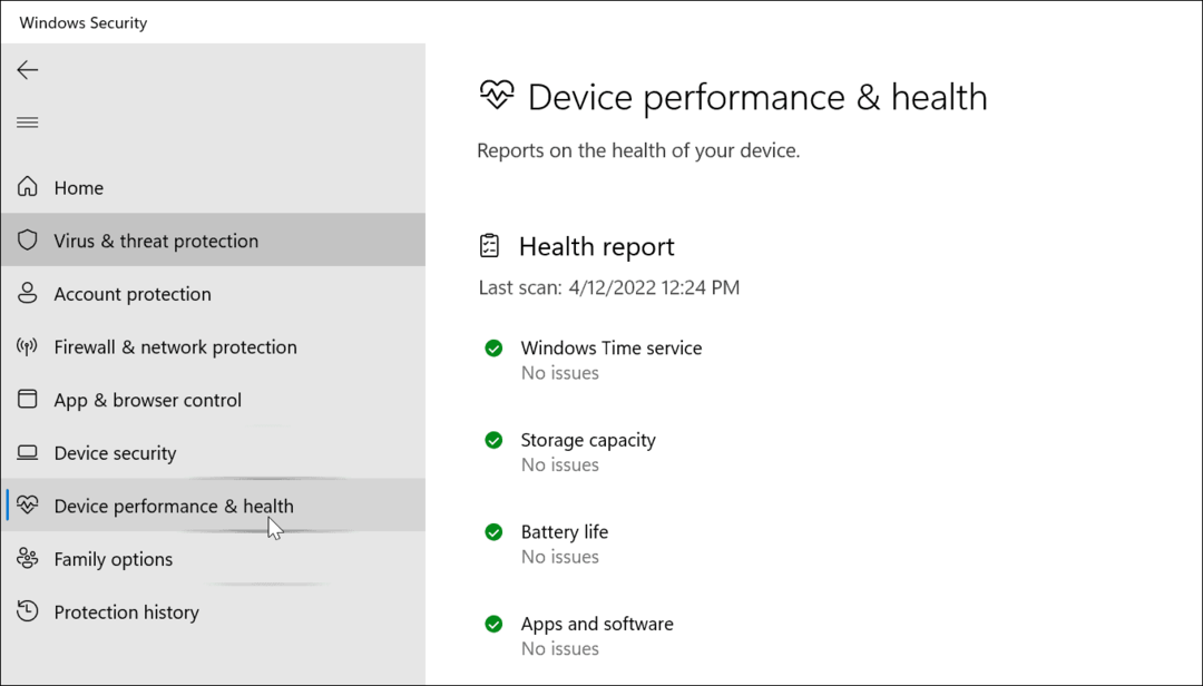 Sănătatea folosește securitatea Windows pe Windows 11 pentru protecții optime
