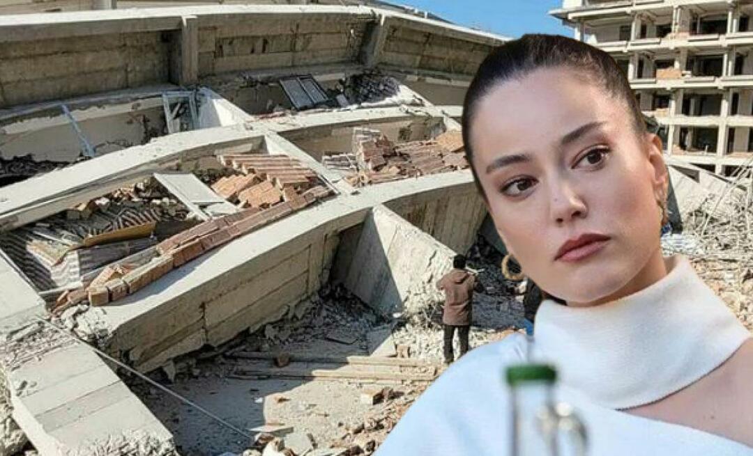 O postare emoționantă a lui Pelin Akil după cutremur! „Nu văd corect”