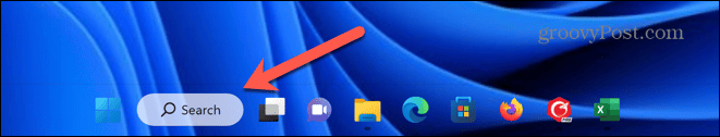 pictograma de căutare Windows 11
