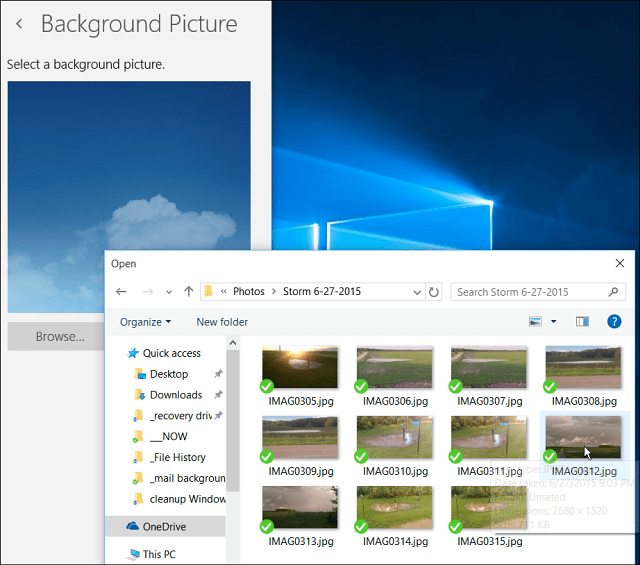 Modificați imaginea de fundal pentru Windows 10 Mail sau faceți-o necompletată