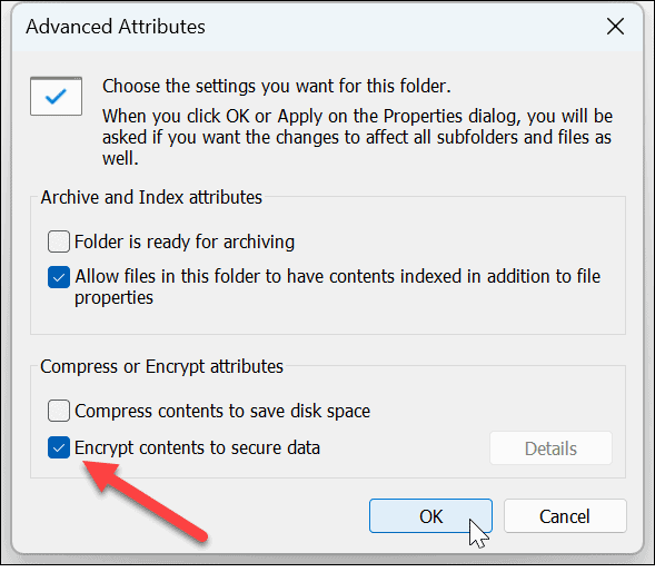 Windows 11 criptează datele