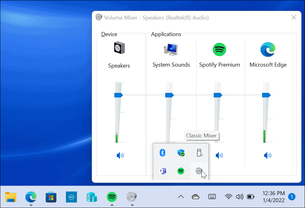 Restaurați Mixerul de volum clasic în Windows 11