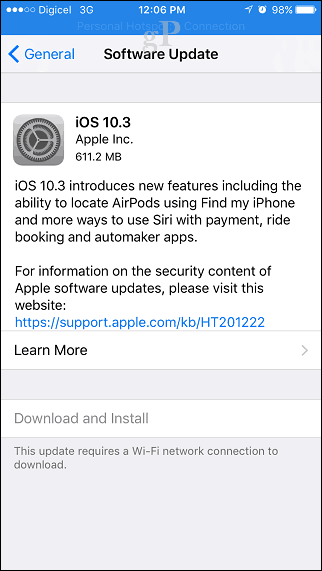 Apple iOS 10.3 - Ar trebui să faceți upgrade și ce este inclus?