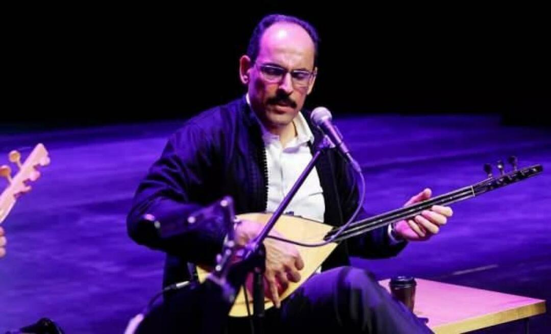 İbrahim Kalın a susținut un concert de neuitat cu „İrfani Türküsü”!