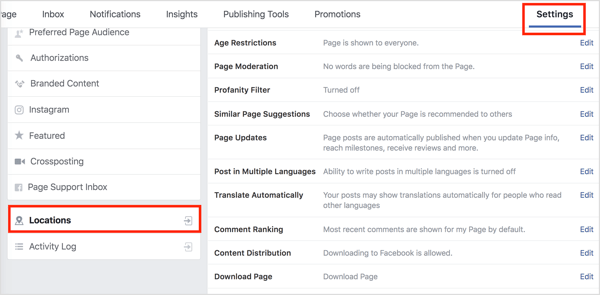 Cum să creați o pagină de locație Facebook: Social Media Examiner