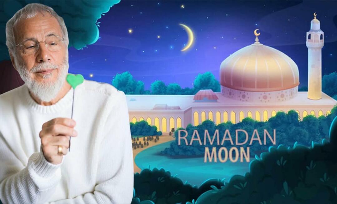 Animație specială de Ramadan pentru copii de Yusuf Islam: Ramadan Moon