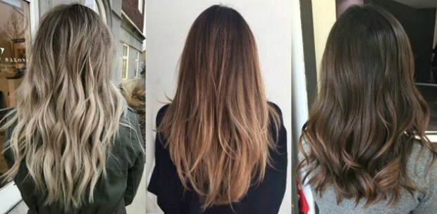 2018 noua tendință a părului mai strălucitoare cu sombre