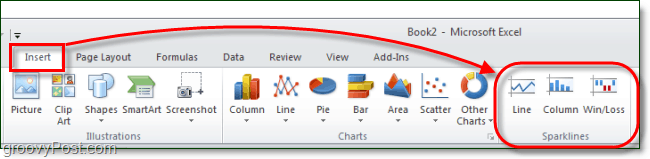 paiete din panglica Excel 2010