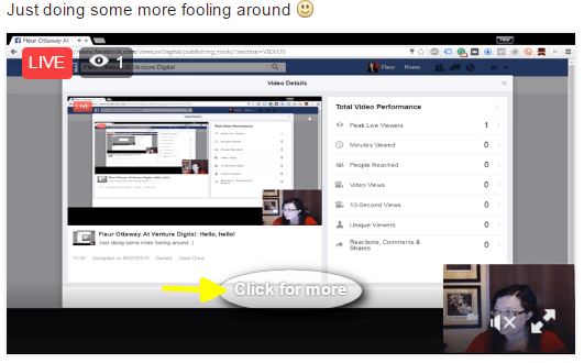 facebook live vizualizați comentariile pe desktop