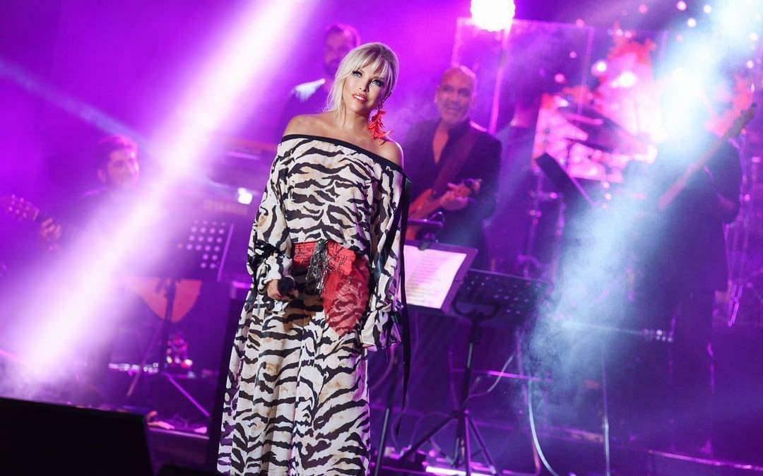 Din concertul lui Ajda Pekkan din Antalya