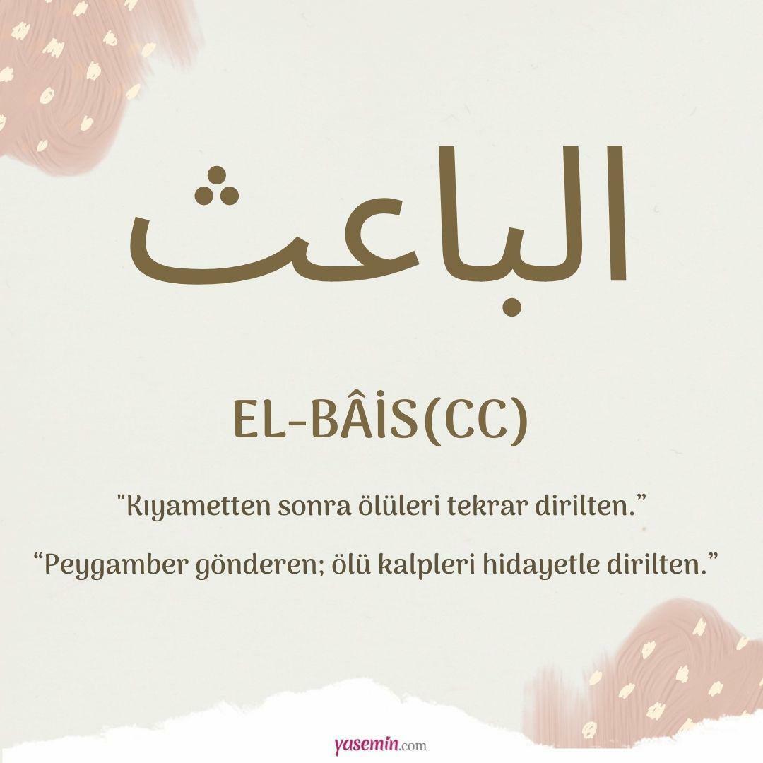 Ce înseamnă El-Bais (cc) din Esma-ul Husna? Care sunt virtuțile sale?