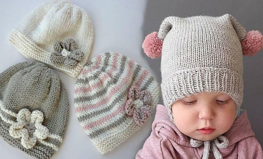 Cum să faci cea mai frumoasă pălărie din tricot pentru bebeluși? Cele mai elegante și ușoare modele de bonete tricotate din 2022