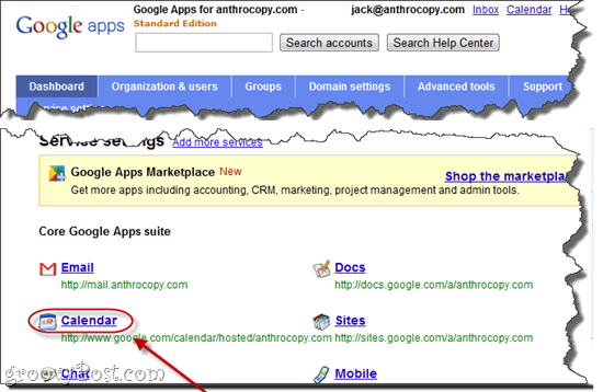 Dezvălui URL adresă privată Calendar aplicații Google