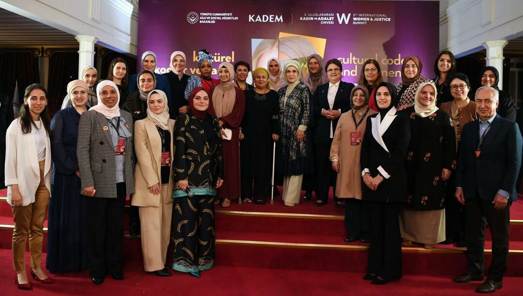 Emine Erdoğan a vorbit la Summitul Internațional Femei și Justiție, reprezentanți ai ONG-urilor