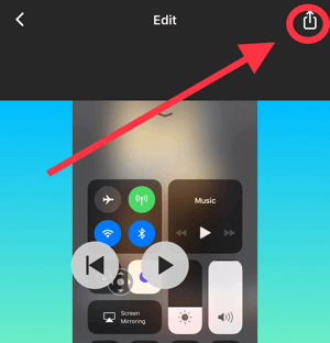 Păstrați aplicația InShot deschisă în timp ce vă procesează videoclipul.