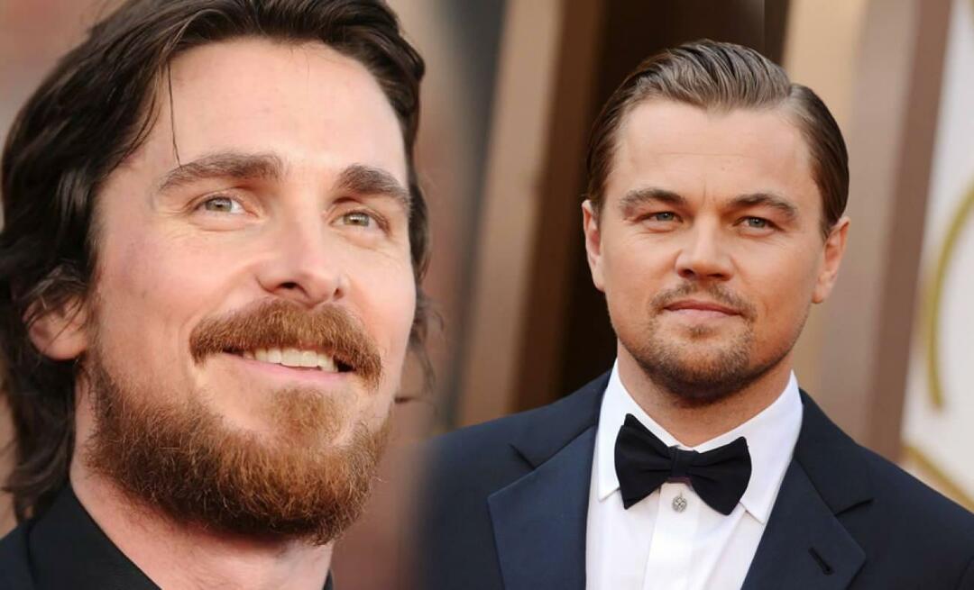 Mărturisirea uimitoare a lui Leonardo DiCaprio de la Christian Bale! „O datorez refuzului lui”
