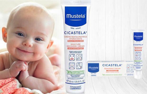 Cum se folosește crema de îngrijire Mustela Cicastela?