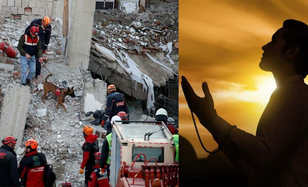 Ce rugăciuni se fac pentru cei care sunt sub dărâmăturile cutremurului?