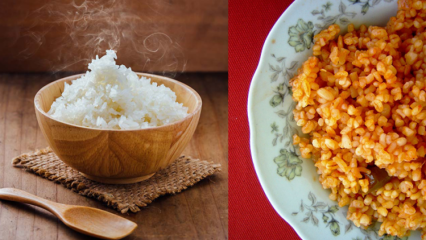 Bulgurul sau orezul crește în greutate? Care sunt avantajele bulgurului și orezului? Mâncând orez ...