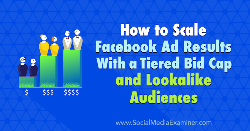 Cum să scalați rezultatele anunțurilor Facebook cu o limită de licitare pe niveluri și audiențe similare de Zaryn Sidhu pe Social Media Examiner.