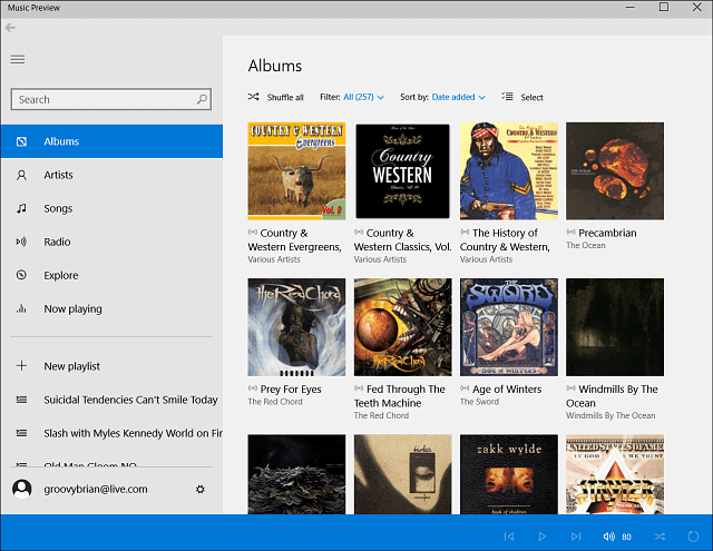 Microsoft lansează aplicații de previzualizare muzică și video pentru Windows 10