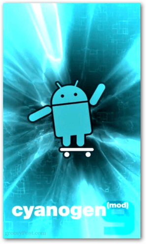 ecran flash cu cyanogen