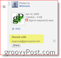 E-mail invitație Google Picasa:: groovyPost.com