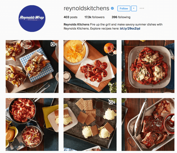 instagram reynolds bucătării