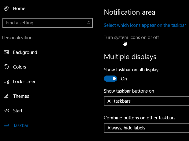 Sfat pentru Windows 10: alegeți ce pictograme apar în tava de sistem
