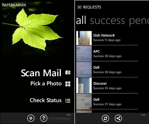 Aplicația Windows Phone 8