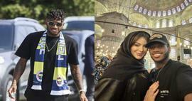 Starul fotbalului de renume mondial Fred a vizitat Moscheea Albastră împreună cu soția sa!