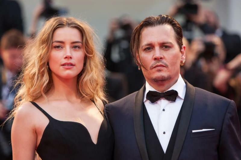 Johnny Depp și fosta lui soție Amber Heard
