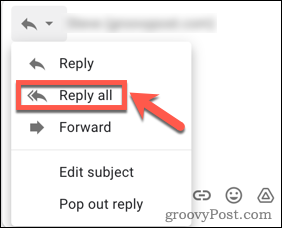Răspundeți tuturor destinatarilor Gmail