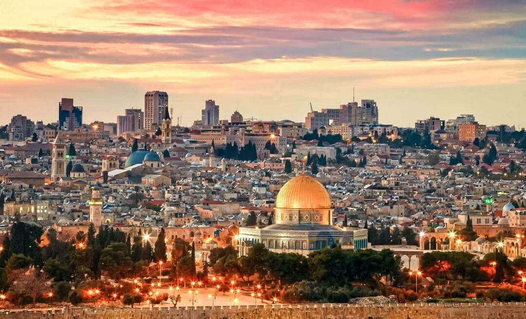 De ce este Ierusalimul atât de important pentru musulmani? istoria Ierusalimului