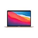 Apple MacBook Air 2020 cu cip Apple M1 (13 inci, 8 GB RAM, 256 GB stocare SSD) - Aur