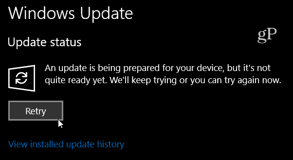 Windows 10 Build 16288 Mesaj din nou