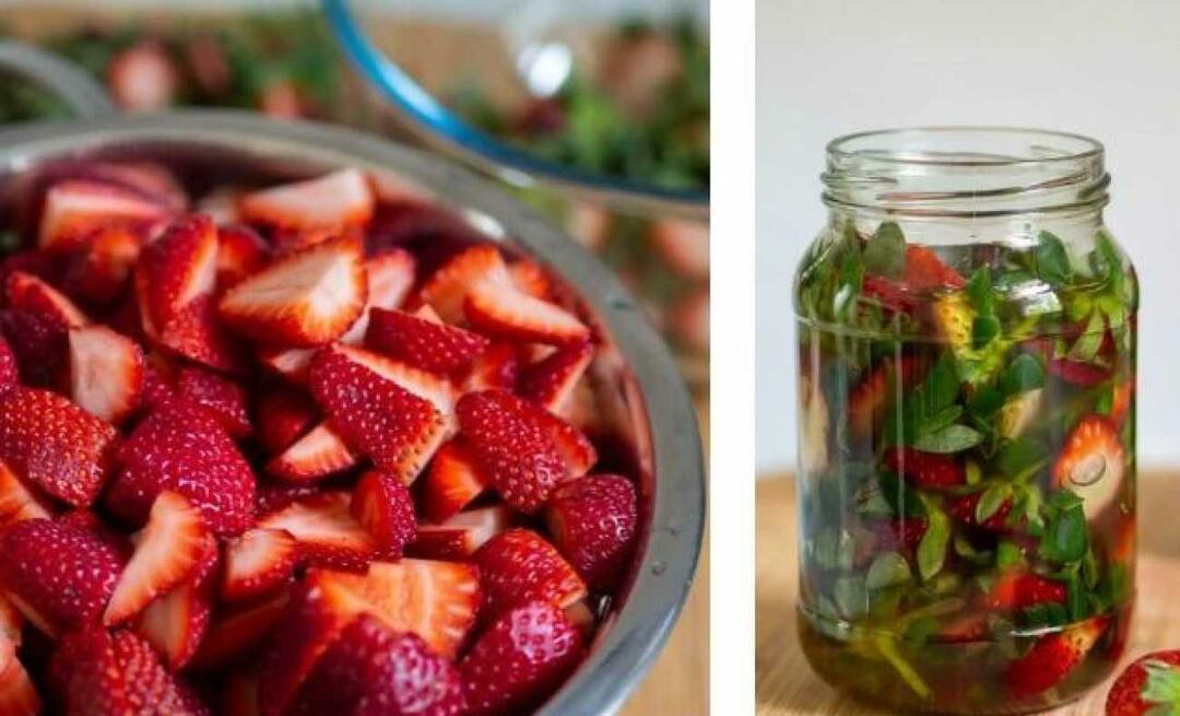Cum se face oțet de căpșuni? Ar trebui să încercați utilul oțet de căpșuni!