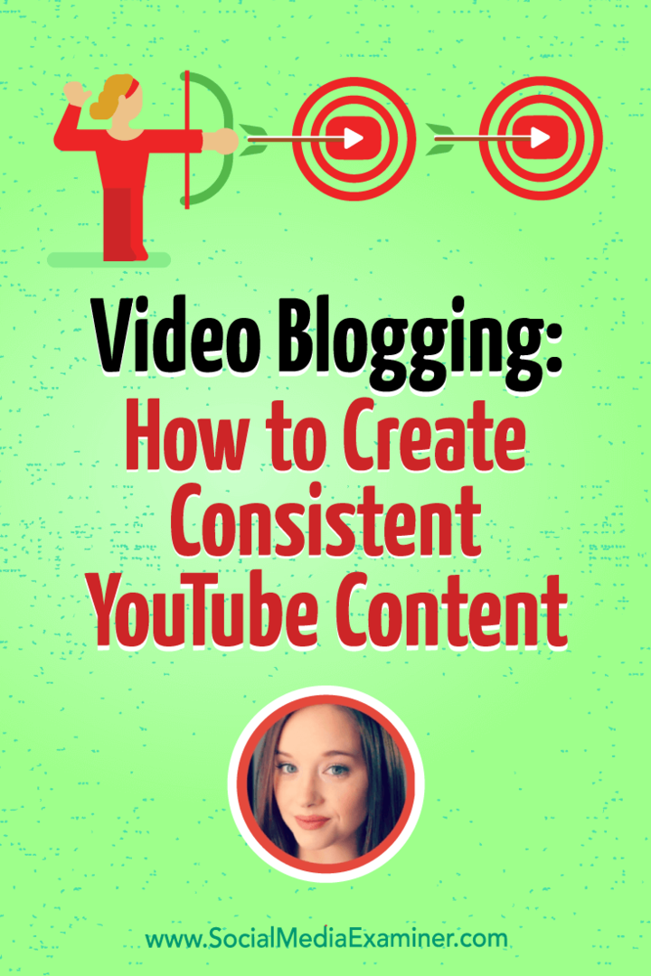 Blogging video: Cum să creați conținut YouTube consistent: examinator de rețele sociale