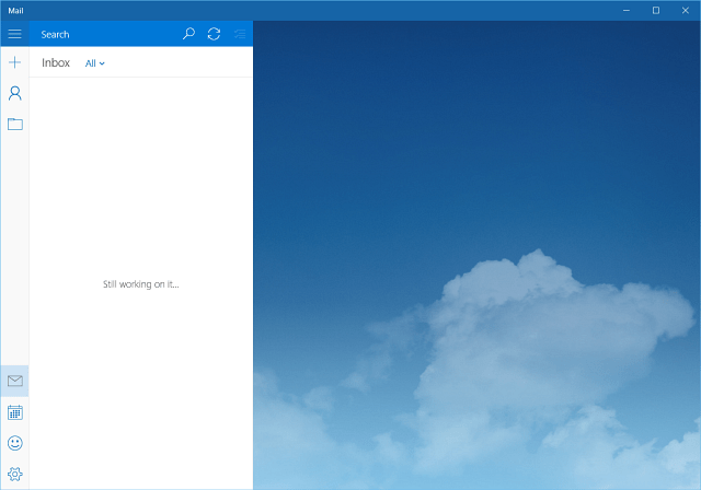 Aplicația Windows 10 Mail