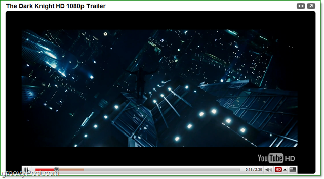 darknight youtube HD trailer în 1080p