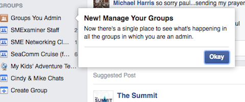 grupurile de Facebook pe care le administrezi